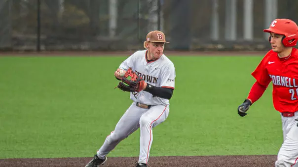 Matt Luigs plays shortstop against Cornell in 2026