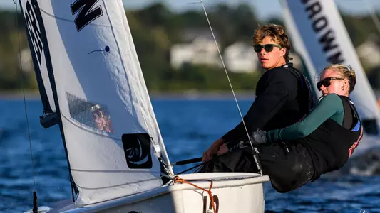Katherine Majette and Noah Stapleton Sailing