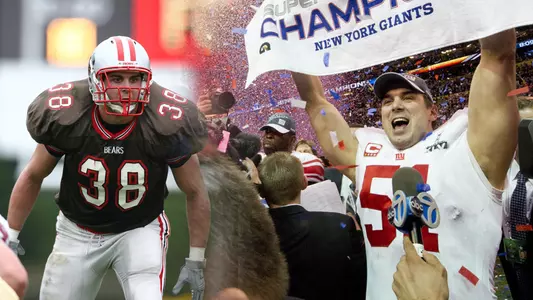 Zak DeOssie '07 played at Brown and later went on to the NFL with the NY Giants