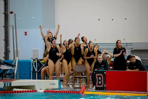 Brown's bench against Harvard on April 4, 2026.