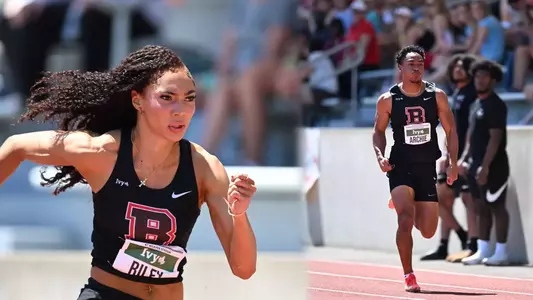 Elle Riley and Elias Archie compete on Day 1 of Ivy Heps
