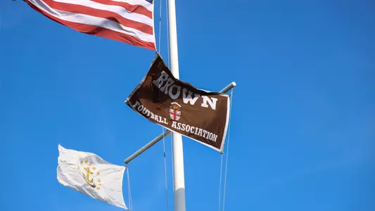 BFA flag flies at the 2024 Golf Classic