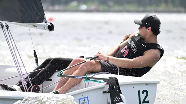 Blake Behrens sailing