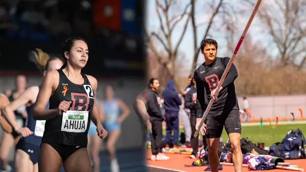 Ahuja Breaks 5000m School Record, Women’s 4x100 Record Broken, Track and FIeld Competes at Princeton and Northeastern