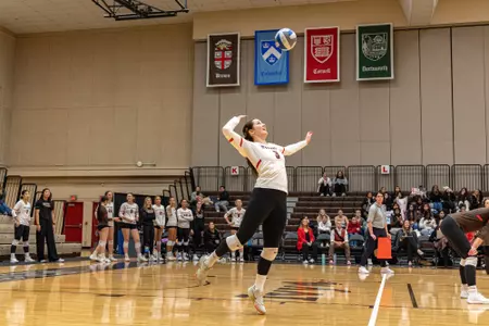 Elle Weaver serves