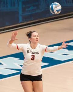 Elle Weaver serves