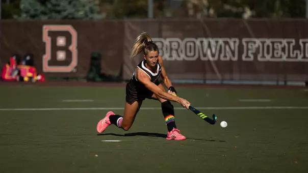 Lucy Adams Shooting a Penalty Stroke