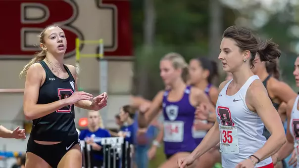 Megan Jasinski and Sarah Paul running for Brown
