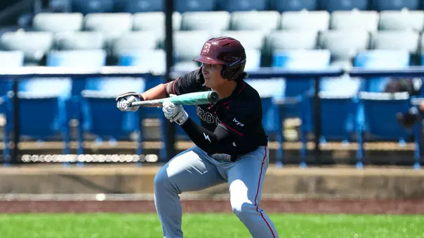 Mika Petersen bunting in the 2026 Ivy League Tournament