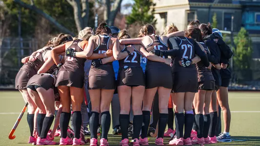 Field Hockey Team Huddle