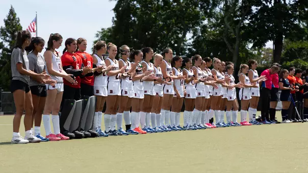 Field Hockey Pregame Against British Columbia