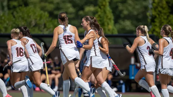 Field Hockey Goal Celebration