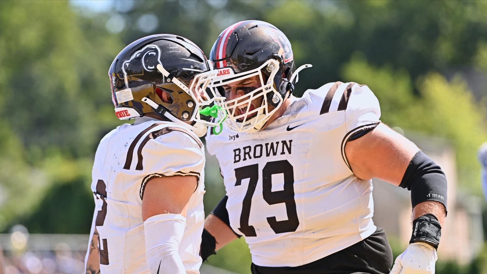 Brown football: Thompson Named Semifinalist for Campbell Trophy