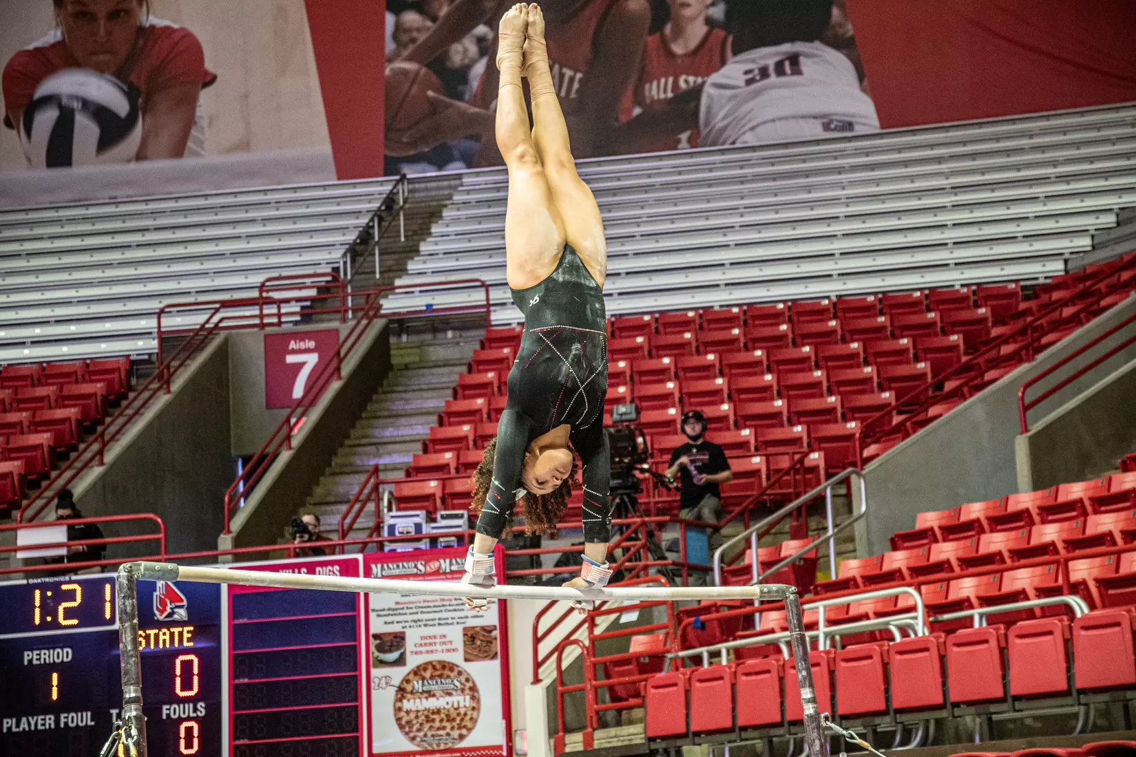 Gymnastics vs. CMU and Illinois State