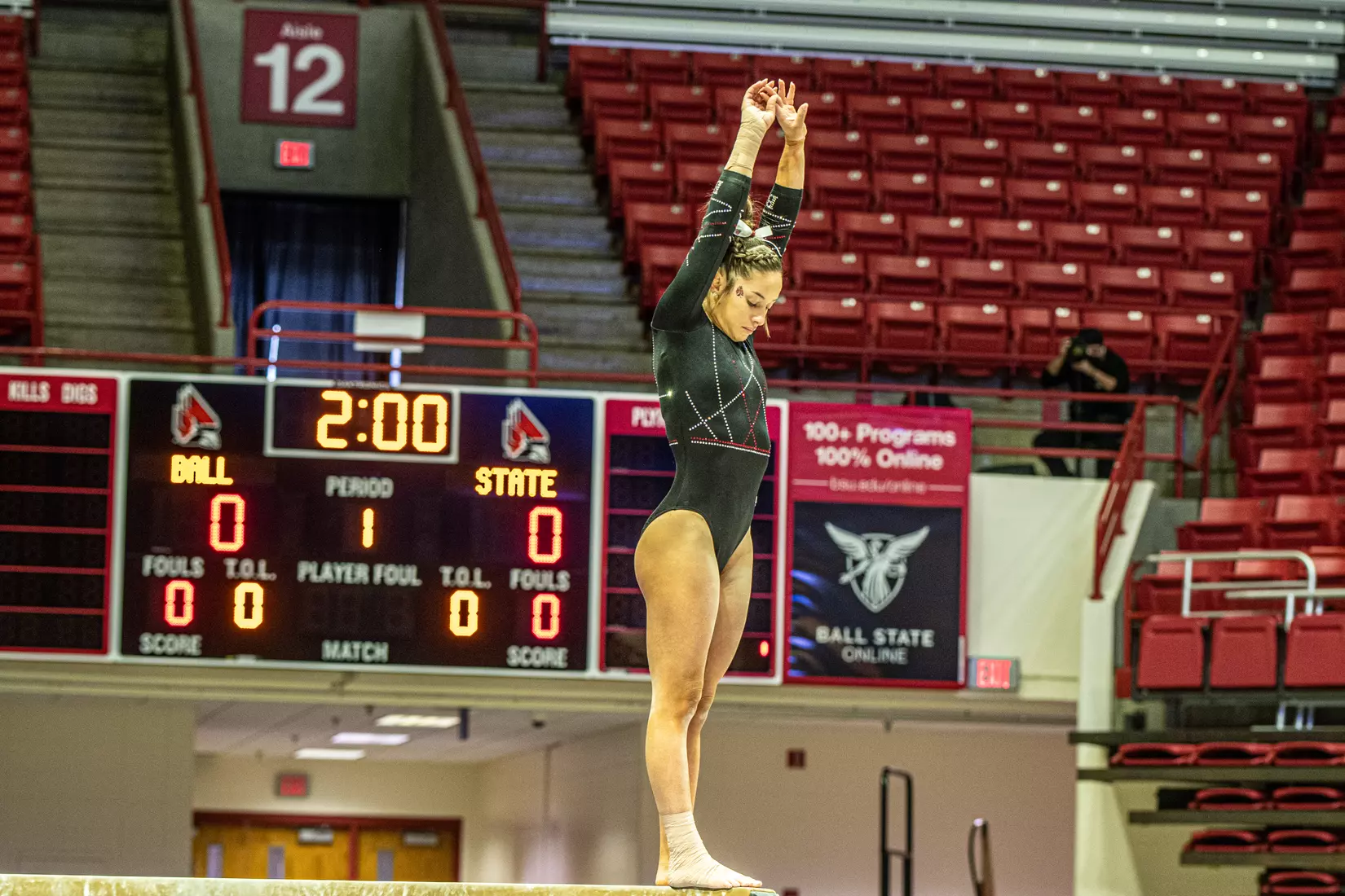 Gymnastics vs. CMU and Illinois State