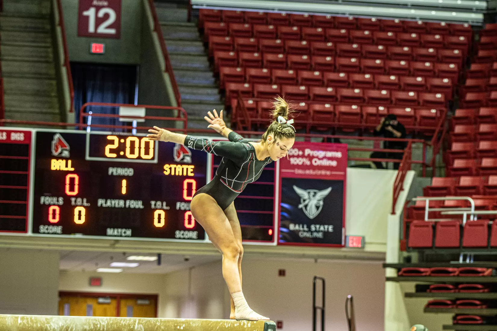 Gymnastics vs. CMU and Illinois State