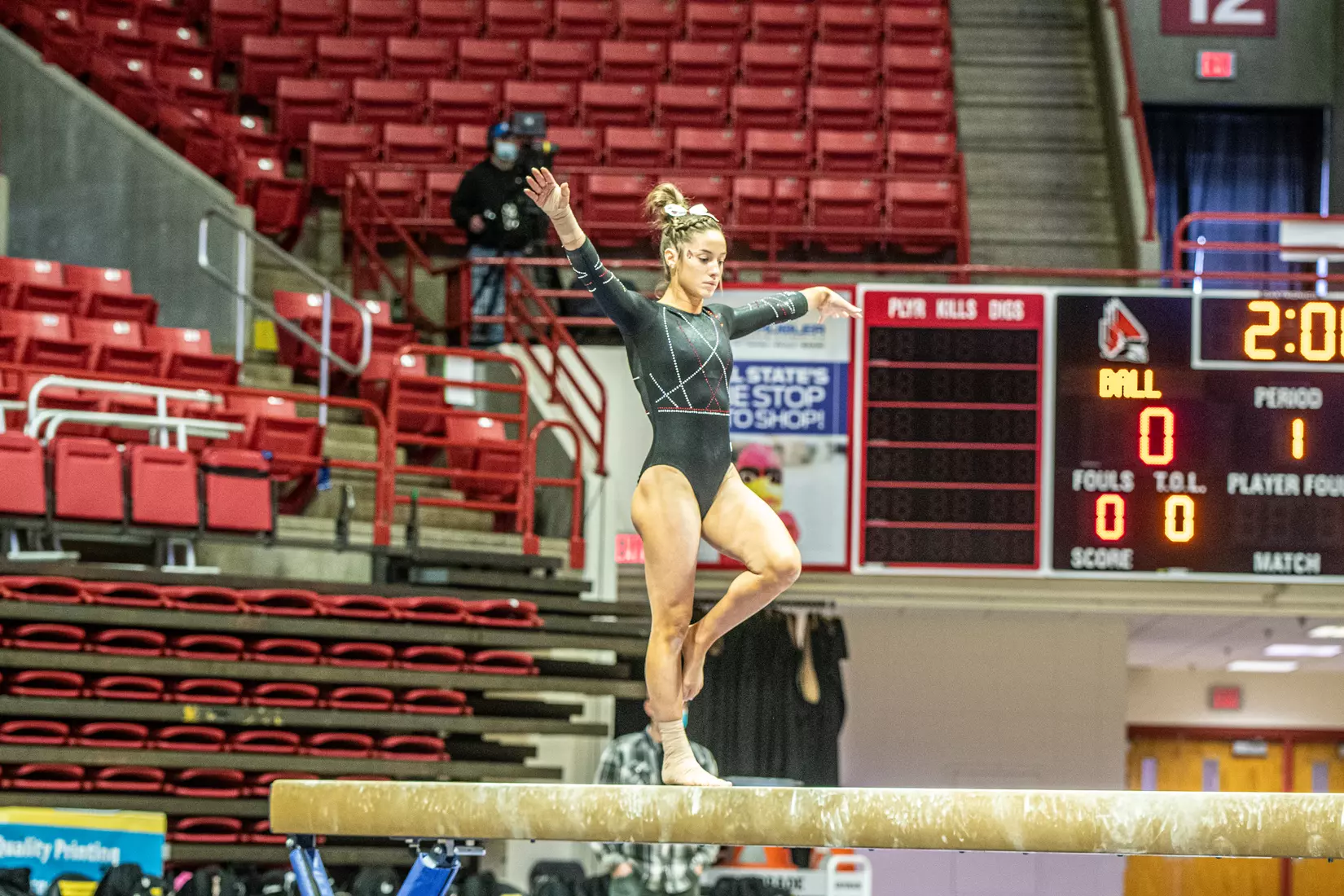 Gymnastics vs. CMU and Illinois State