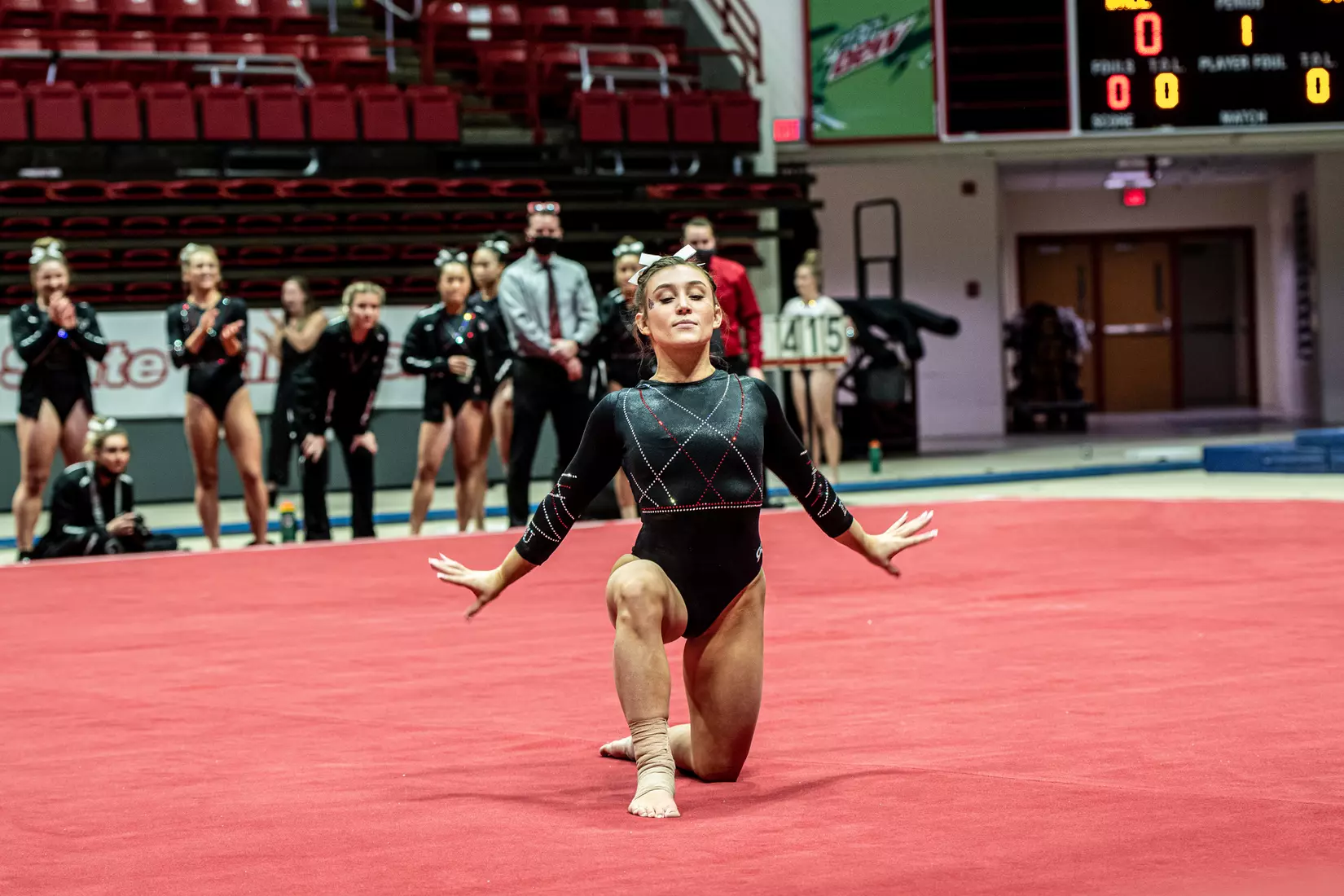 Gymnastics vs. CMU and Illinois State