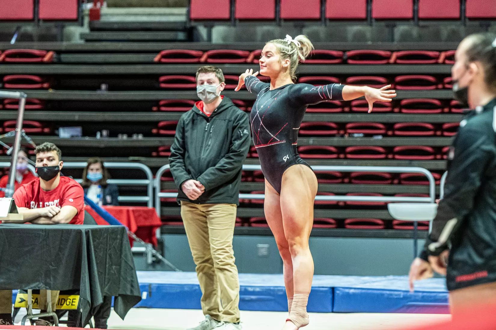 Gymnastics vs. CMU and Illinois State