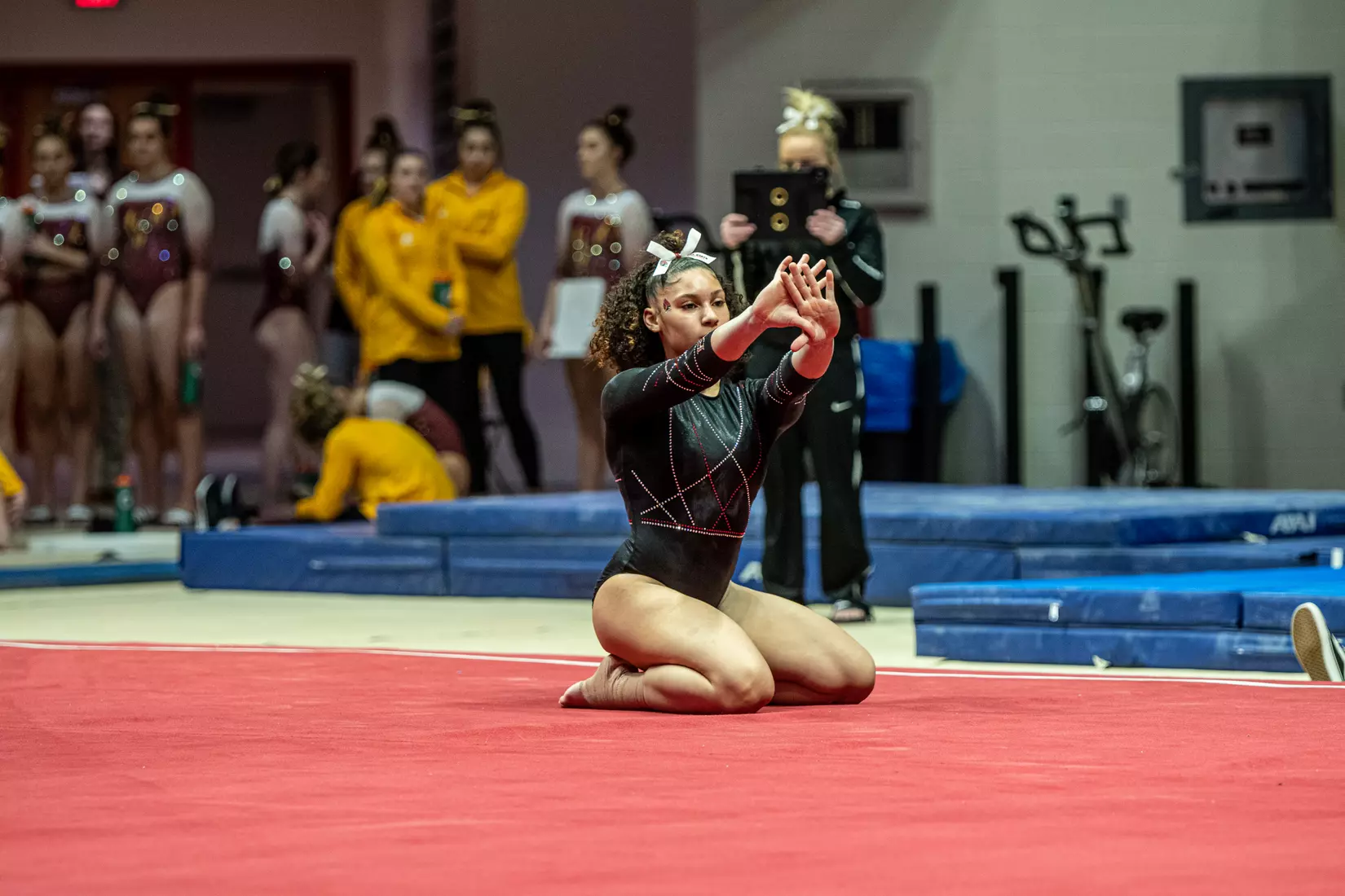 Gymnastics vs. CMU and Illinois State