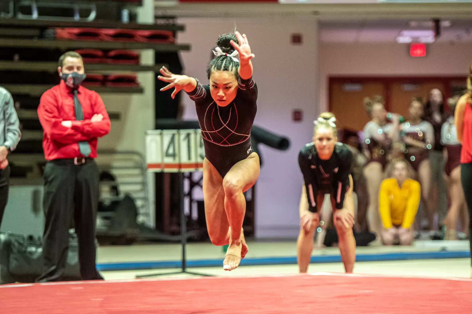 Gymnastics vs. CMU and Illinois State