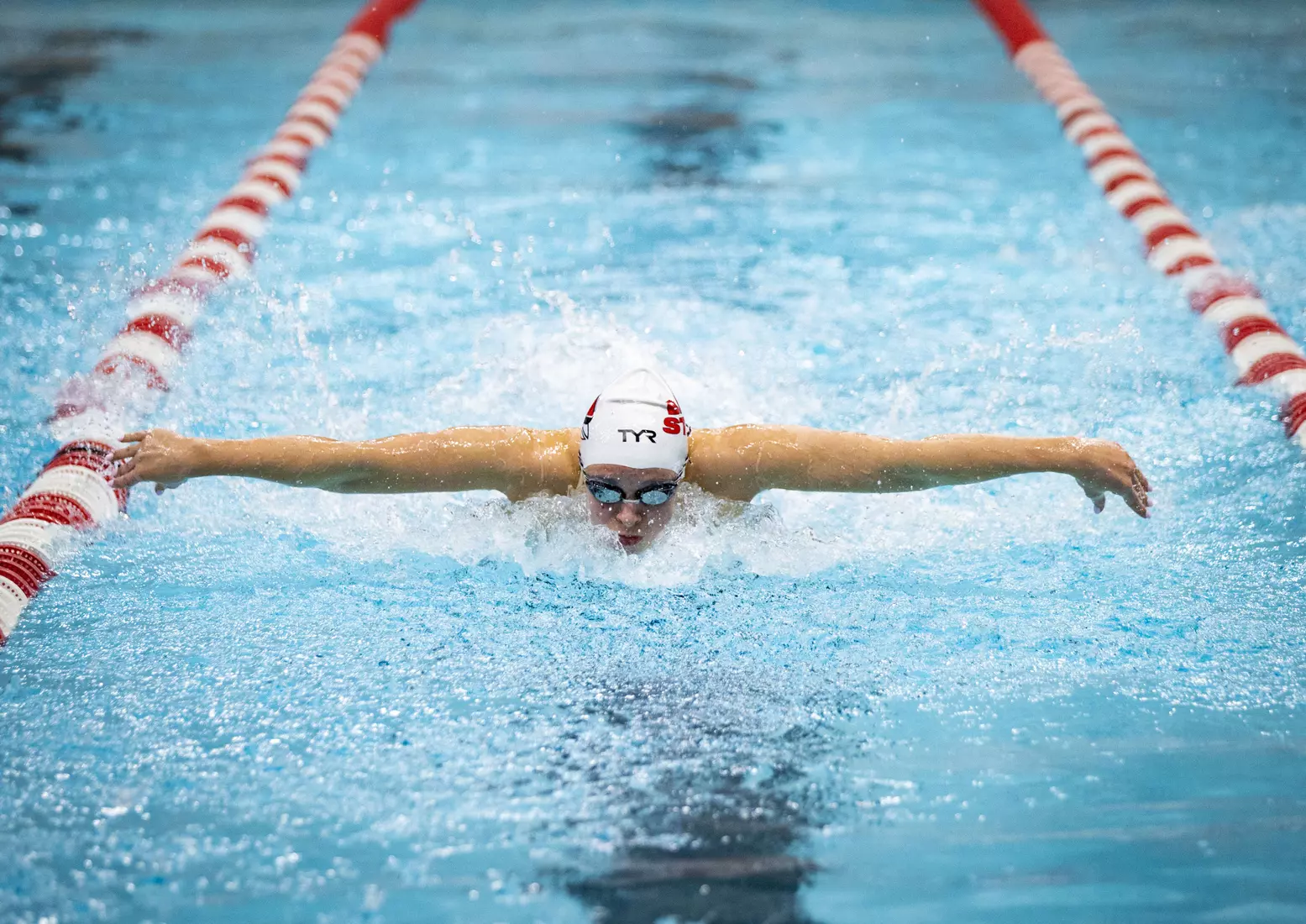 Women's swimming and diving vs Buffalo, Senior Day.