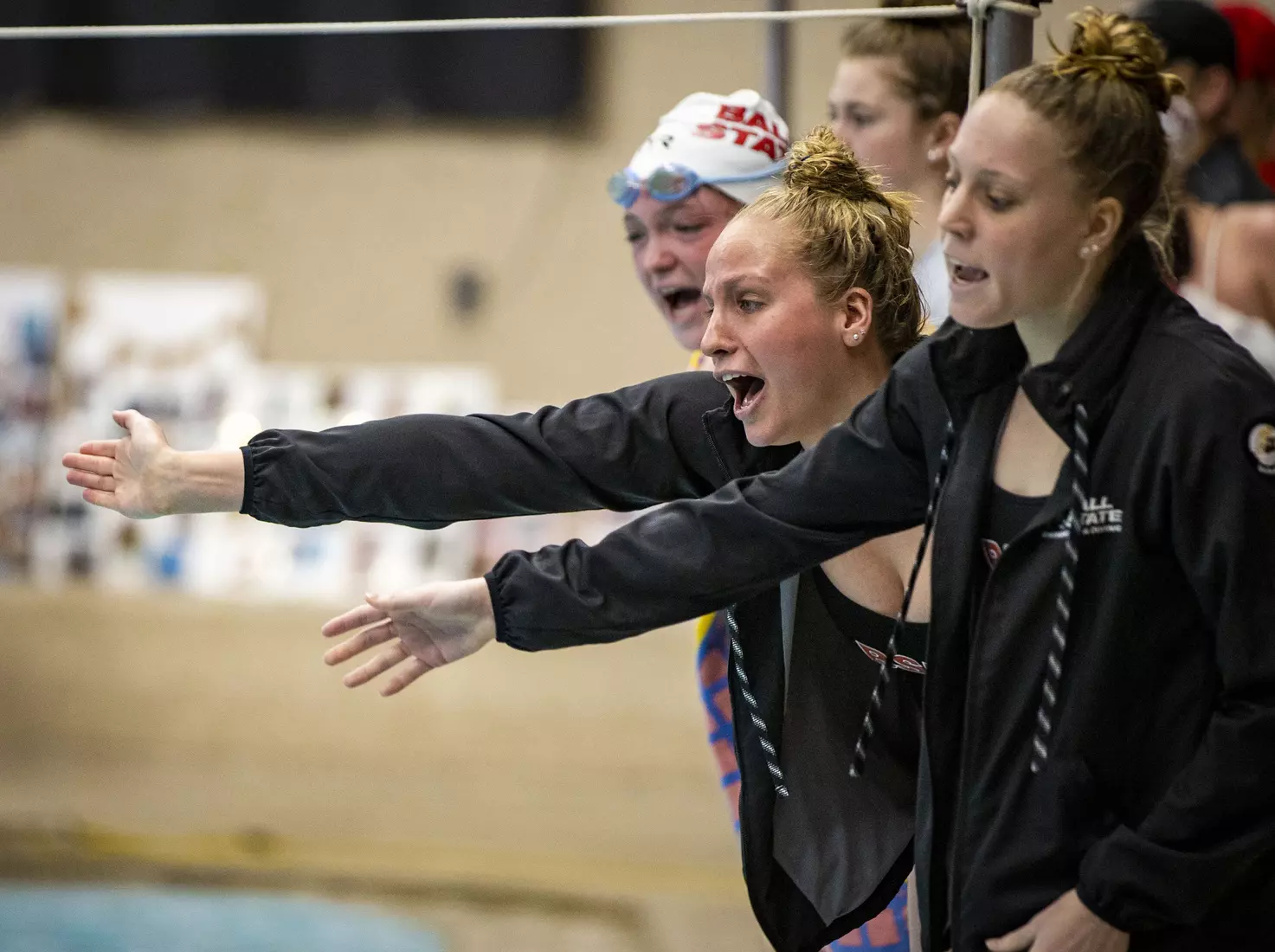 Women's swimming and diving vs Buffalo, Senior Day.