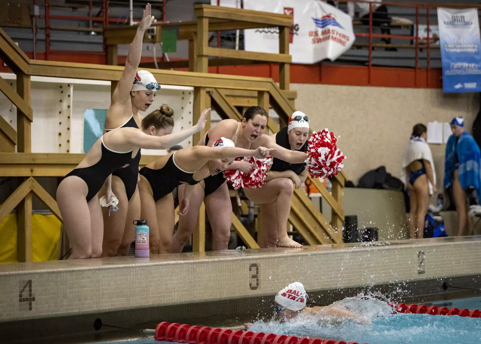 Women's swimming and diving vs Buffalo, Senior Day.