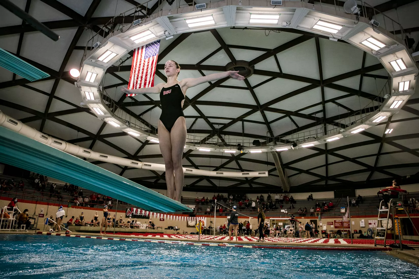 Women's swimming and diving vs Buffalo, Senior Day.