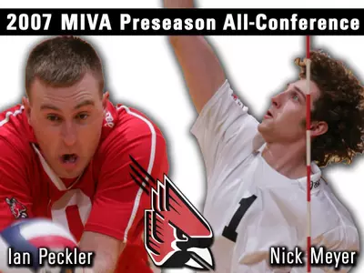 Men?s Volleyball Places Two on Preseason All-MIVA Team