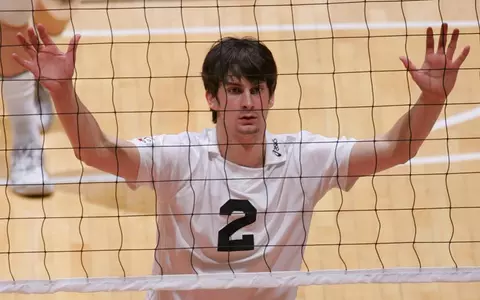 Men's Volleyball Alumni Score 3-1 Victory Over Cardinals