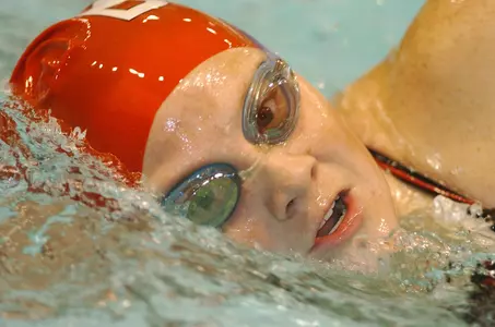 Women's Swimming and Diving Remain In Seventh Heading Into Final Day Of MAC's