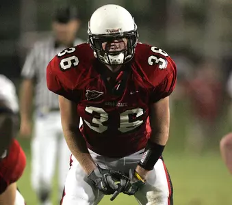 Football's Jason Sieman Earns Academic Award
