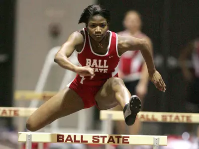 Williams & Johnson Set NCAA Provisional Qualifying Marks in BSU Quadrangluar