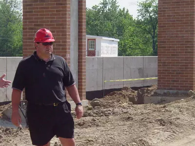 Scheumann Stadium Construction Photo Tour: May 15, 2007