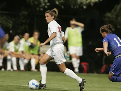 Strong Second Half Lifts Soccer Over Indiana State, 2-1