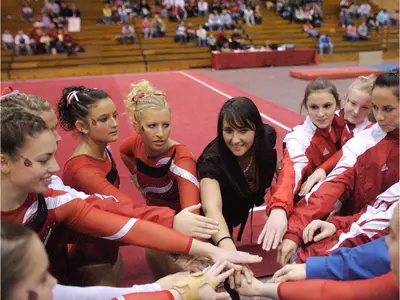 Gymnastics Falls To Kent State In MAC Home Opener