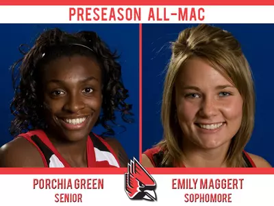Green and Maggert Selected Preseason All-MAC