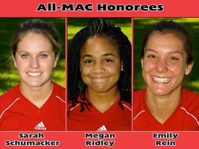 Soccer Places Three On All-MAC Team