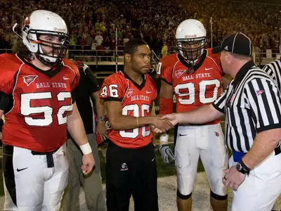 Football Moves to 9-0 with 45-14 Win over Northern Illinois