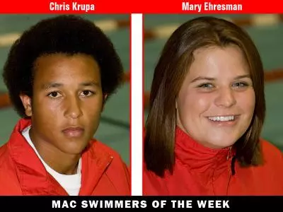 Swimming & Diving Sweeps MAC Weekly Honors