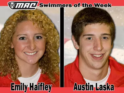 Haifley & Laska Sweep MAC Swimmer of the Week