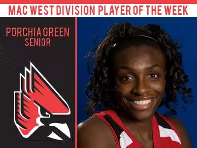 Green Named MAC West Division Player of the Week