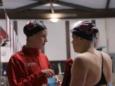 Women's Swimming and Diving Loses Close Meet Against Ohio