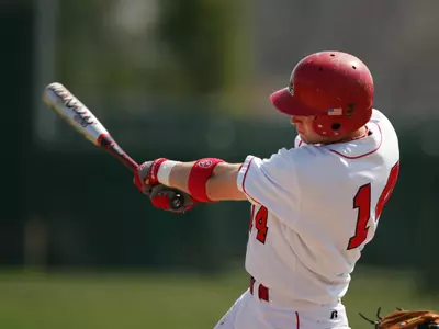 Hazelbaker Homers in Ninth as Baseball Beats Indiana
