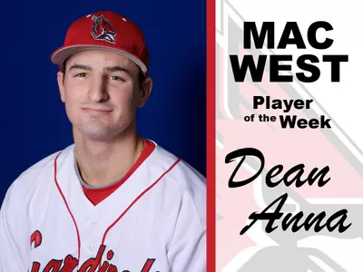 Dean Anna Named MAC West Player Of The Week