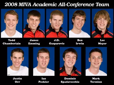 Men?s Volleyball Places Nine On Academic All-Conference Team