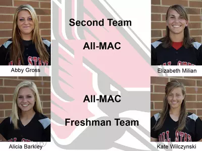 Softball Places Four On All-MAC Teams