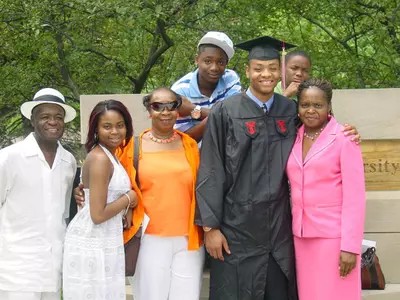 Newell Turns In Family First With College Degree