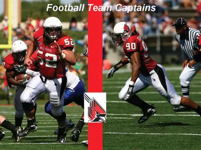 Crawford and Gerberry Named Football Team Captains